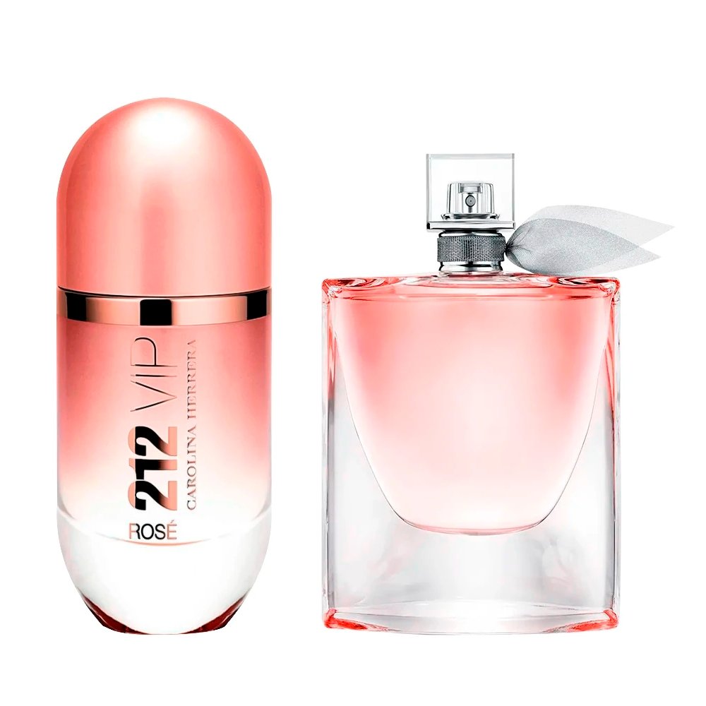 Bundle 6 – Women’s Perfume Set (2 x 100ml / 3.4 fl oz) – La Vie Est Belle | 212 VIP Rosé