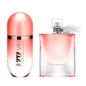 Bundle 6 – Women’s Perfume Set (2 x 100ml / 3.4 fl oz) – La Vie Est Belle | 212 VIP Rosé